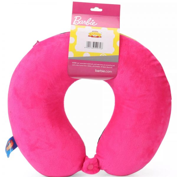 barbie travel neck pillow