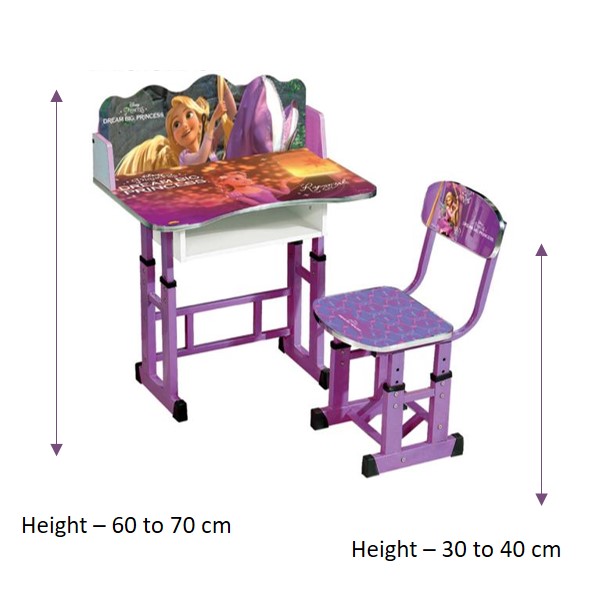 Disney princess desk on sale and chair set