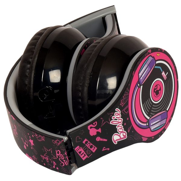 Barbie Shuffle Pro Bluetooth Headphones Ramson Industries headphones for girls