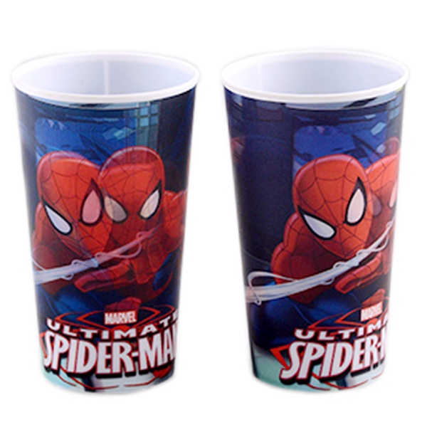 Pack of 3) Air Tight Sippy Cups 350 ml/ Spiderman Sippy Cups