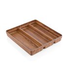 Service Cutlery Tray 3 Compartments- Oak Series
