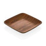 Square Plate 19 X 19 Cm- Oak Series