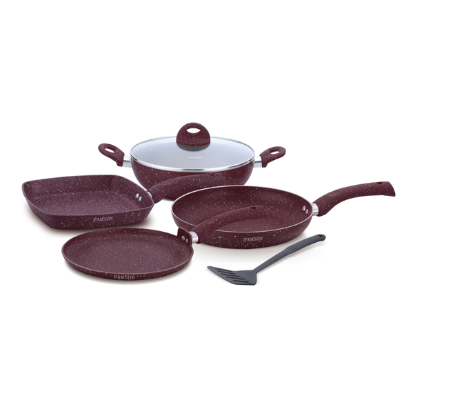 Lavender Bliss Nonstick Induction 5 pcs set