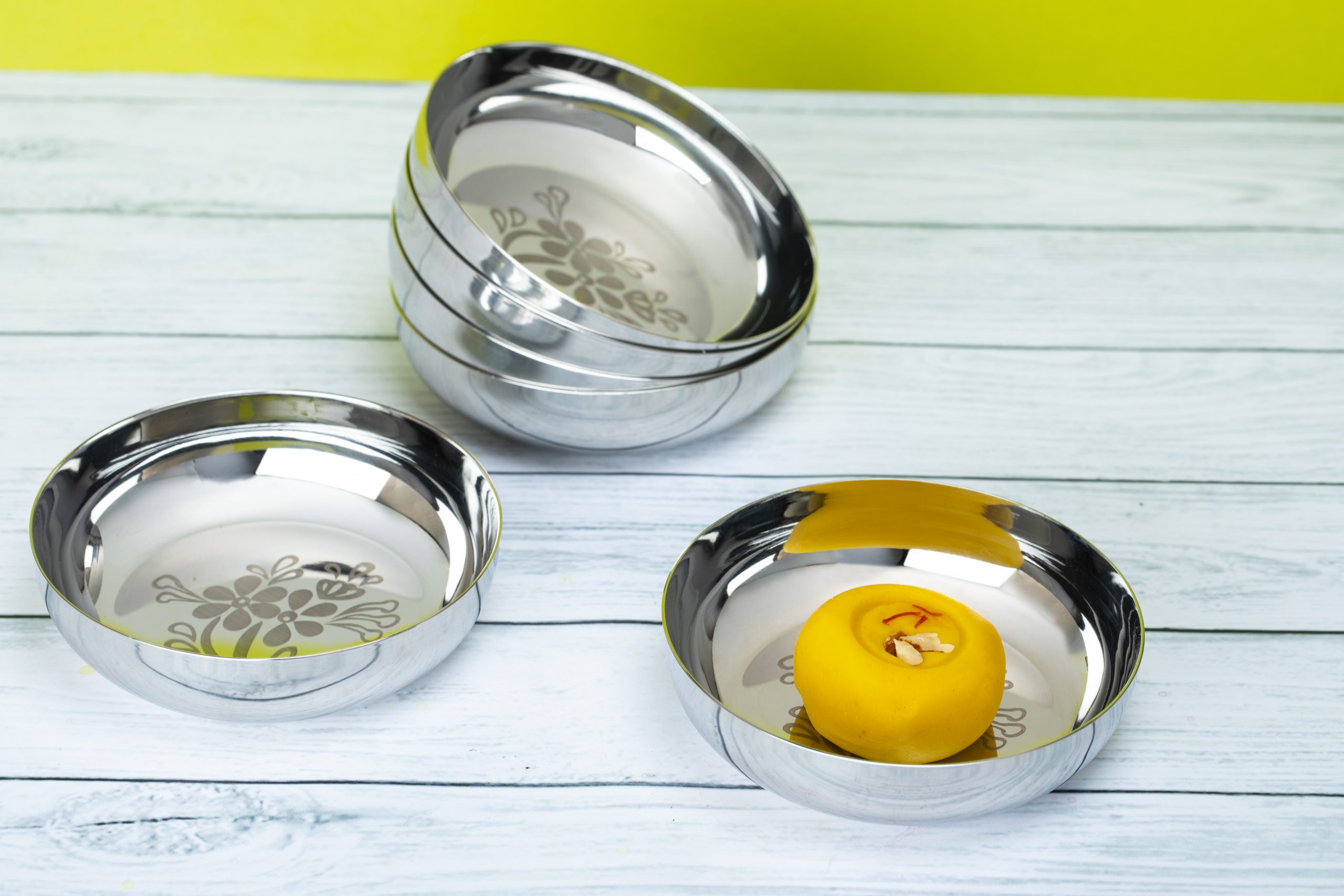 Deep Pudding Plate Floral design | Ramson Industries