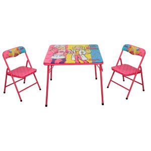 mickey folding table and chairs