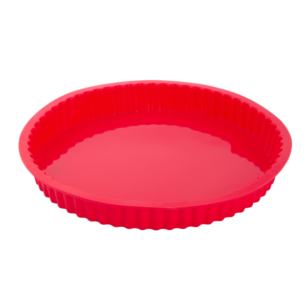 red plastic Nonstick Silicone Cake Pan, Nonstick Fluted Cake Mould(4755),  Round at Rs 135/piece in Rajkot