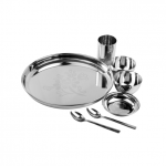 Aristocrat Thali 7 pcs set Floral design