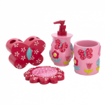 Butterfly Bathroom set 4 pcs