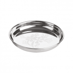 Dahi bhalla plate Floral design