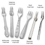 Patterned Fruit Fork
