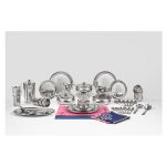 Bageecha Dinner Set - 63 Pcs Hammer Design