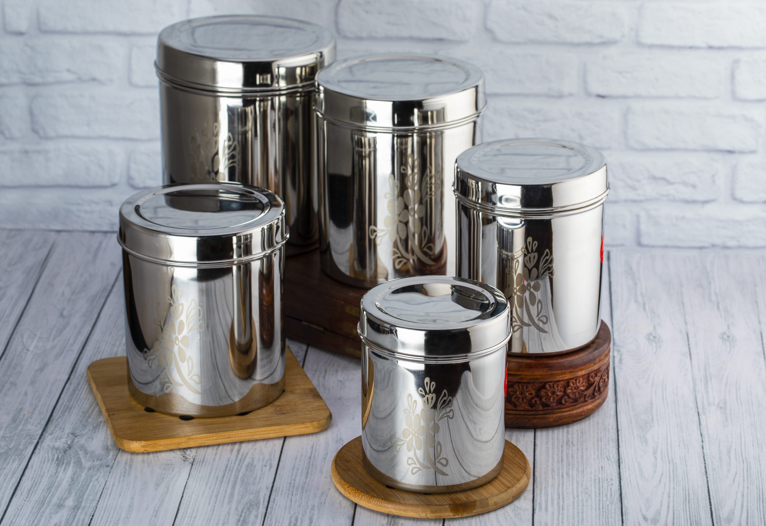 Deep Dabba Floral Design (1014) Ramson Industries dabbadeep dabba buy