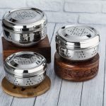 Kothmir Dabba - 3 pc Set