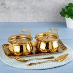 Harmony Handi + Platter & Spoon Set of 5 - PVD