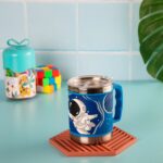 Astronaut Steel Emboss Mug