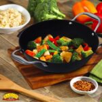 Cast Iron Element Kadai with Glass Lid