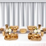 Square Dinner Set 21 pcs - PVD