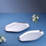 Oval Platter Abstract - Hammer