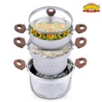 Rice cum Vegetable Steamer Pot
