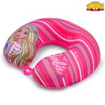 Barbie Stripes Neck Pillow - Memory Foam