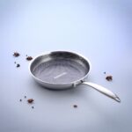 Triply Honeycomb Fry Pan with out Lid