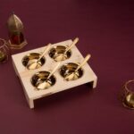 Dessert Set -9 Pcs set - PVD
