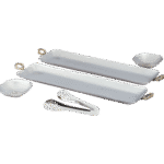 Utsav Hammer Snack Platter 5 pc Set with Brass Handle